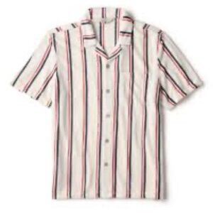 Striped Short Sleeve Men's Shirt